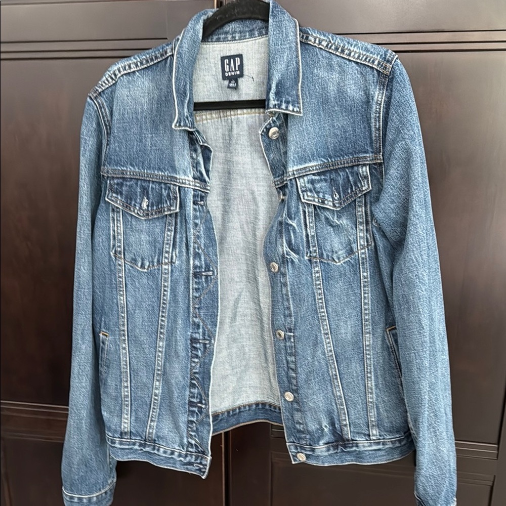 GAP Classic Blue Denim Jacket long